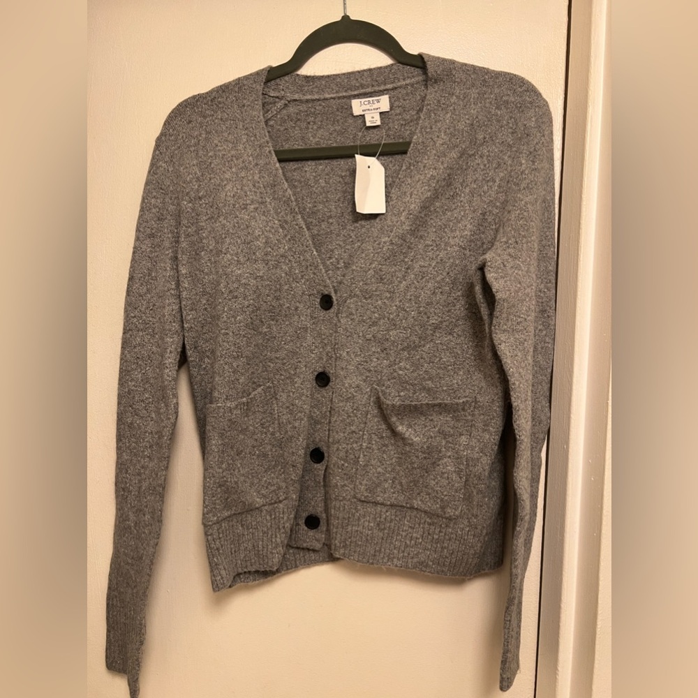 Jcrew button down sweater